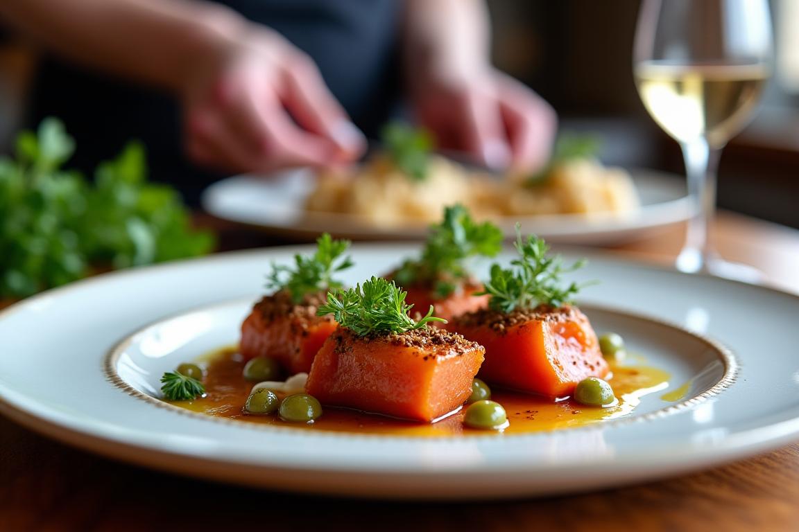 Expérience gastronomique locale avec traiteur à Lyon